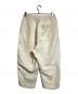 Porter Classic (ポータークラシック) SASHIKO LINEN PEACE PANTS/刺し子リネンピースパンツ ホワイト サイズ:M：20000円