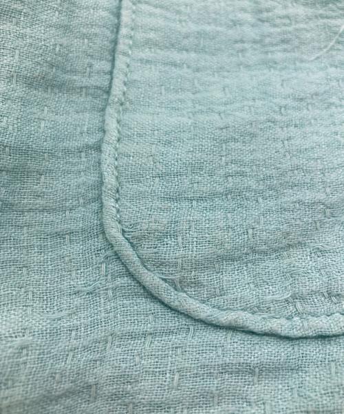 Porter Classic（ポータークラシック）Porter Classic (ポータークラシック) SASHIKO LINEN PEACE PANTS/刺し子リネンピースパンツ ブルー サイズ:Mの古着・服飾アイテム