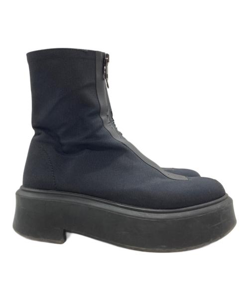 THE ROW（ザ ロウ）THE ROW (ザ ロウ) Zipped Boots 1/ジップドブーツ ブラック サイズ:37の古着・服飾アイテム