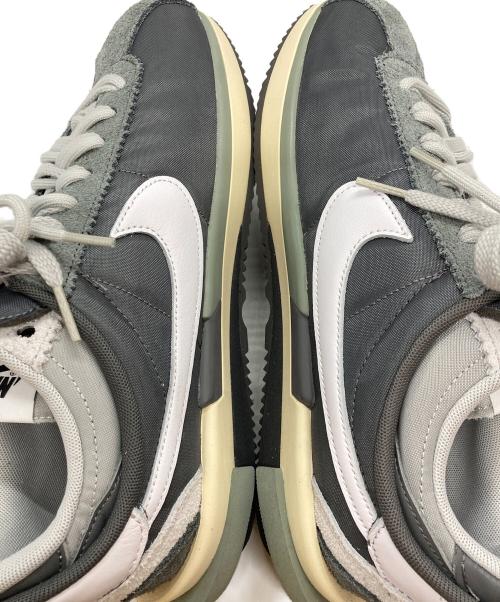 NIKE（ナイキ）NIKE (ナイキ) sacai (サカイ) ZOOM CORTEZ SP/ズーム コルテッツ x sacai グレー サイズ:27.5cmの古着・服飾アイテム