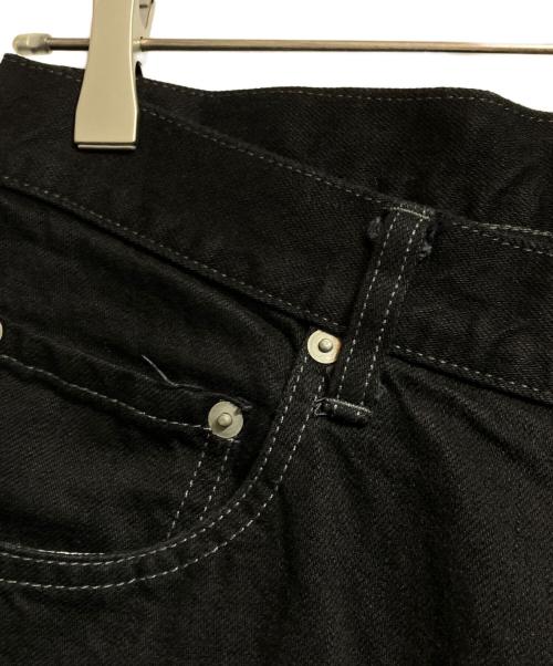 YOKE（ヨーク）YOKE (ヨーク) Laser Processed Denim/レイザープロセスドデニム ブラック サイズ:2の古着・服飾アイテム