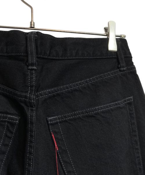 YOKE（ヨーク）YOKE (ヨーク) Laser Processed Denim/レイザープロセスドデニム ブラック サイズ:2の古着・服飾アイテム