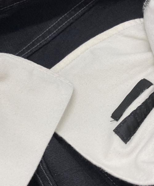 YOKE（ヨーク）YOKE (ヨーク) Laser Processed Denim/レイザープロセスドデニム ブラック サイズ:2の古着・服飾アイテム