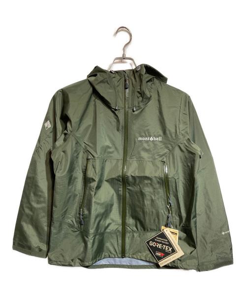 mont-bell（モンベル）mont-bell (モンベル) レイントレッカー ジャケット グリーン サイズ:Mの古着・服飾アイテム