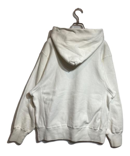 Champion（チャンピオン）Champion (チャンピオン) USA製リバースウィーブパーカー ホワイト サイズ:Mの古着・服飾アイテム