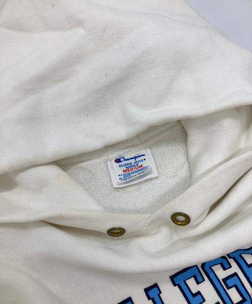 Champion（チャンピオン）Champion (チャンピオン) USA製リバースウィーブパーカー ホワイト サイズ:Mの古着・服飾アイテム