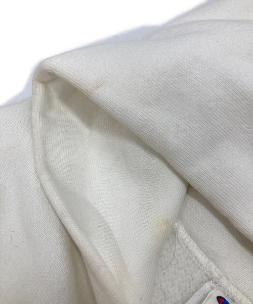 Champion（チャンピオン）Champion (チャンピオン) USA製リバースウィーブパーカー ホワイト サイズ:Mの古着・服飾アイテム