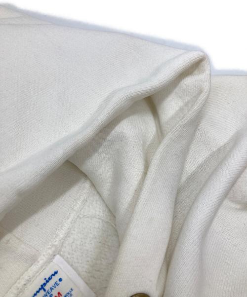 Champion（チャンピオン）Champion (チャンピオン) USA製リバースウィーブパーカー ホワイト サイズ:Mの古着・服飾アイテム