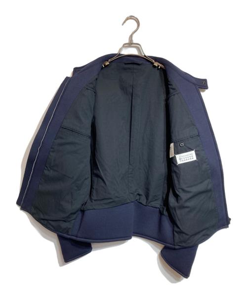 MARTIN MARGIELA（マルタン・マルジェラ）MARTIN MARGIELA (マルタン・マルジェラ) 5ジップライダースジャケット ネイビー サイズ:48の古着・服飾アイテム