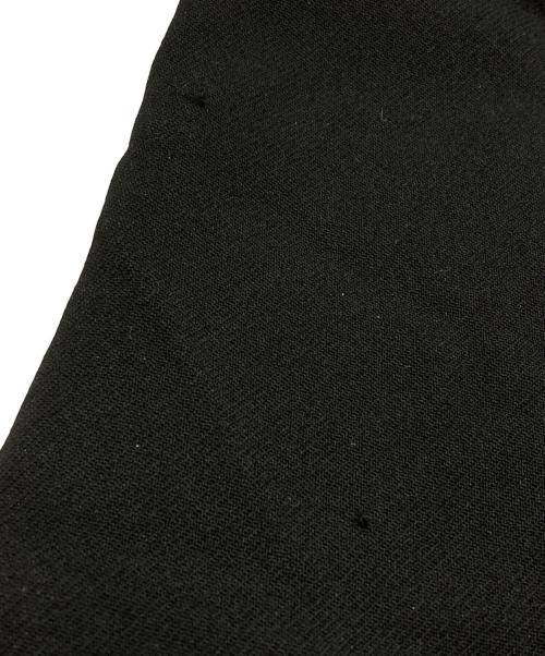 COMME des GARCONS HOMME PLUS（コムデギャルソンオムプリュス）COMME des GARCONS HOMME PLUS (コムデギャルソンオムプリュス) ポリエステル縮絨螺旋ハーフパンツ ブラック サイズ:Mの古着・服飾アイテム