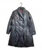 HaaTハート）の古着「刺繍ダウンコート」｜ブラック