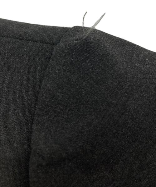 FOXEY NEWYORK（フォクシーニューヨーク）FOXEY NEWYORK (フォクシーニューヨーク) タキシードコクーンコート グレー サイズ:38の古着・服飾アイテム