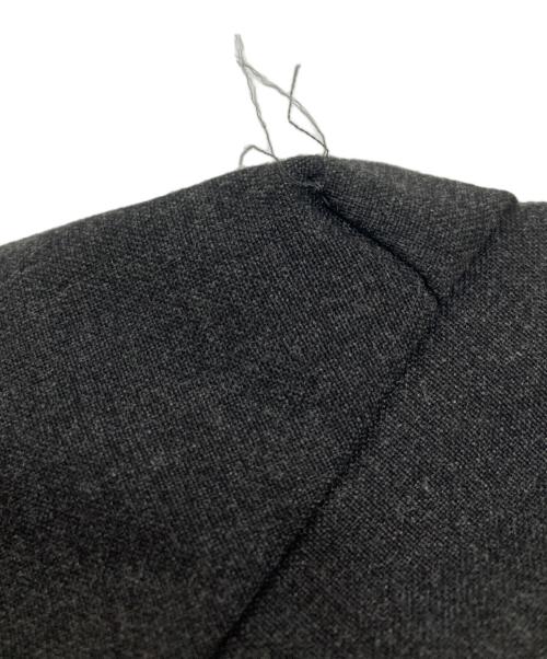 FOXEY NEWYORK（フォクシーニューヨーク）FOXEY NEWYORK (フォクシーニューヨーク) タキシードコクーンコート グレー サイズ:38の古着・服飾アイテム