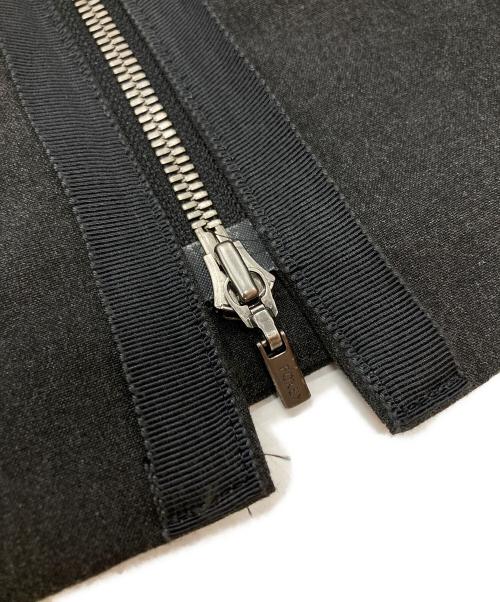 FOXEY NEWYORK（フォクシーニューヨーク）FOXEY NEWYORK (フォクシーニューヨーク) タキシードコクーンコート グレー サイズ:38の古着・服飾アイテム