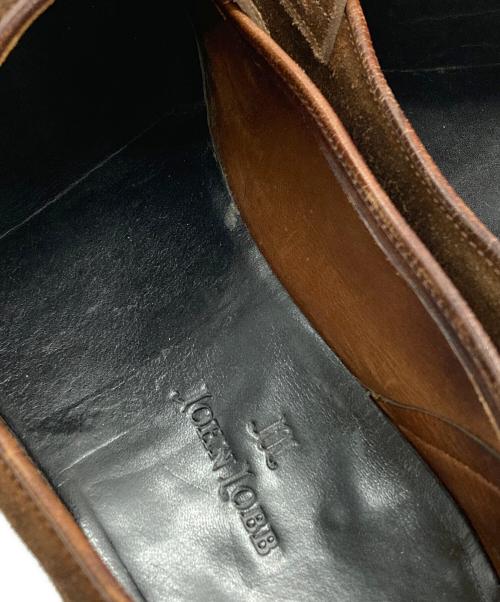 JOHN LOBB（ジョンロブ）JOHN LOBB (ジョンロブ) スウェードコインローファー/バーレー ブラウン サイズ: 5・1/2(Eウィズ)の古着・服飾アイテム