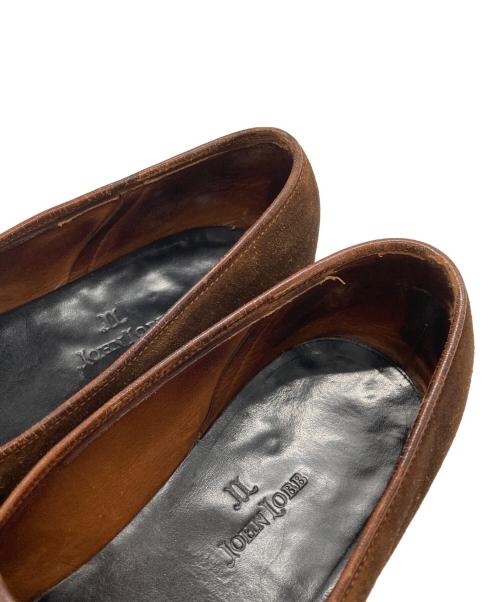 JOHN LOBB（ジョンロブ）JOHN LOBB (ジョンロブ) スウェードコインローファー/バーレー ブラウン サイズ: 5・1/2(Eウィズ)の古着・服飾アイテム