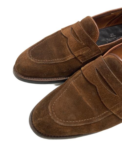 JOHN LOBB（ジョンロブ）JOHN LOBB (ジョンロブ) スウェードコインローファー/バーレー ブラウン サイズ: 5・1/2(Eウィズ)の古着・服飾アイテム