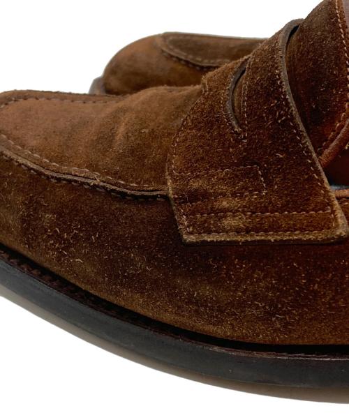 JOHN LOBB（ジョンロブ）JOHN LOBB (ジョンロブ) スウェードコインローファー/バーレー ブラウン サイズ: 5・1/2(Eウィズ)の古着・服飾アイテム