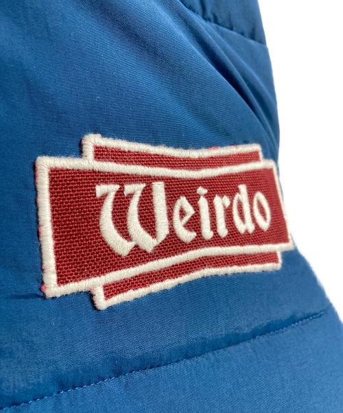 WEIRDO（ウィアード）WEIRDO (ウィアード) Racing Jacket”FLAME” ブルー サイズ:Mの古着・服飾アイテム