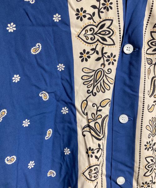 GANGSTERVILLE（ギャングスタービル）GANGSTERVILLE (ギャングスタービル) DIEGO - L/S SHIRTS/ディエゴ・ロングスリーブ・シャツ ブルー サイズ:Lの古着・服飾アイテム