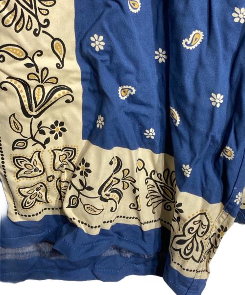 GANGSTERVILLE（ギャングスタービル）GANGSTERVILLE (ギャングスタービル) DIEGO - L/S SHIRTS/ディエゴ・ロングスリーブ・シャツ ブルー サイズ:Lの古着・服飾アイテム