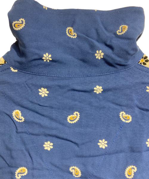 GANGSTERVILLE（ギャングスタービル）GANGSTERVILLE (ギャングスタービル) DIEGO - L/S SHIRTS/ディエゴ・ロングスリーブ・シャツ ブルー サイズ:Lの古着・服飾アイテム