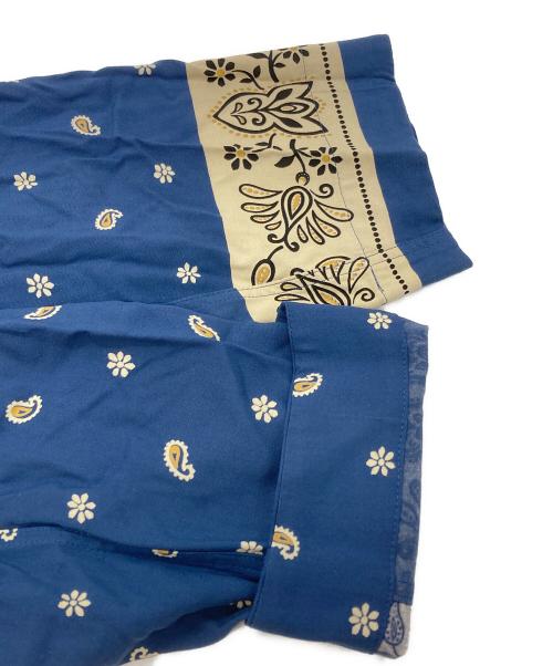 GANGSTERVILLE（ギャングスタービル）GANGSTERVILLE (ギャングスタービル) DIEGO - L/S SHIRTS/ディエゴ・ロングスリーブ・シャツ ブルー サイズ:Lの古着・服飾アイテム