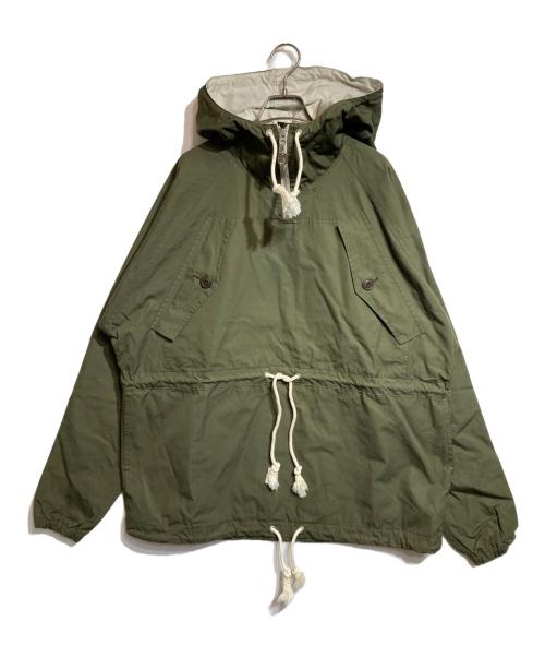 GLAD HAND（グラッドハンド）GLAD HAND (グラッドハンド) HUNTERS SMOCK PARKA/ハンターズスモックパーカー オリーブ サイズ:Mの古着・服飾アイテム