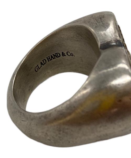 GLAD HAND（グラッドハンド）GLAD HAND (グラッドハンド) ハートモチーフリング シルバー サイズ:下記参照の古着・服飾アイテム