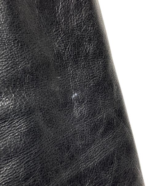 GAP（ギャップ）GAP (ギャップ) レザーカーコート ブラック サイズ:Sの古着・服飾アイテム