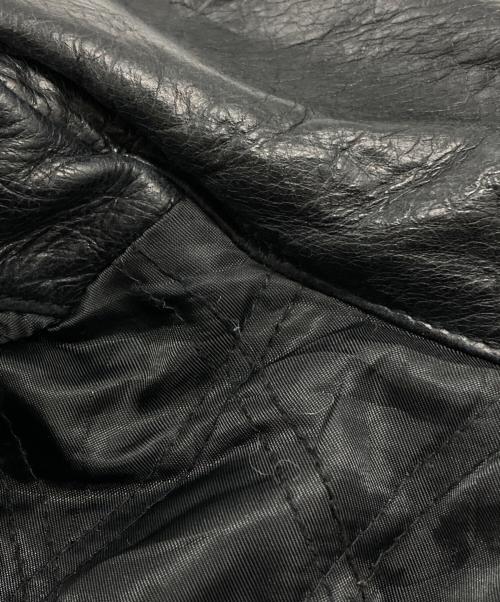 GAP（ギャップ）GAP (ギャップ) レザーカーコート ブラック サイズ:Sの古着・服飾アイテム