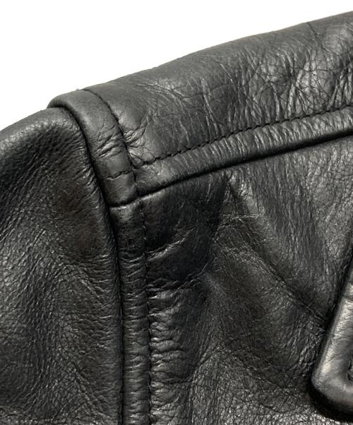 GAP（ギャップ）GAP (ギャップ) レザーカーコート ブラック サイズ:Sの古着・服飾アイテム