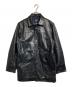 GAP (ギャップ) レザーカーコート ブラック サイズ:S：25000円