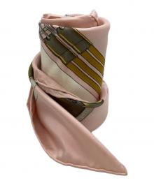 HERMES（エルメス）の古着「シルクスカーフ/ジャンピングルドゥ」｜ピンク