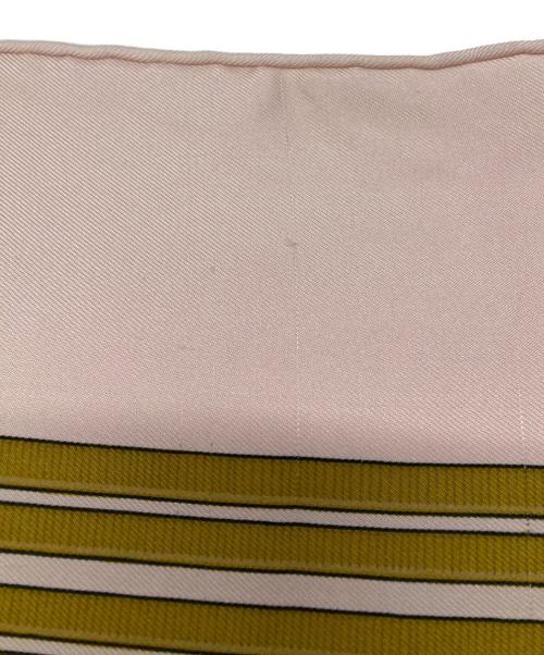 HERMES（エルメス）HERMES (エルメス) シルクスカーフ/ジャンピングルドゥ ピンクの古着・服飾アイテム