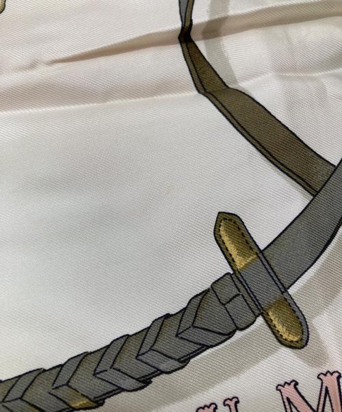 HERMES（エルメス）HERMES (エルメス) シルクスカーフ/ジャンピングルドゥ ピンクの古着・服飾アイテム