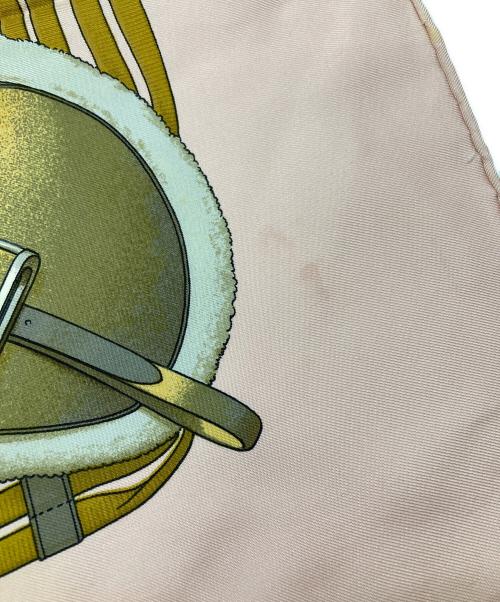 HERMES（エルメス）HERMES (エルメス) シルクスカーフ/ジャンピングルドゥ ピンクの古着・服飾アイテム