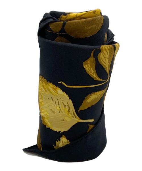 HERMES（エルメス）HERMES (エルメス) シルクスカーフ/トゥールビヨン ブラックの古着・服飾アイテム