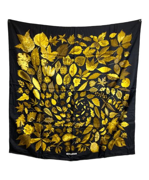 HERMES（エルメス）HERMES (エルメス) シルクスカーフ/トゥールビヨン ブラックの古着・服飾アイテム