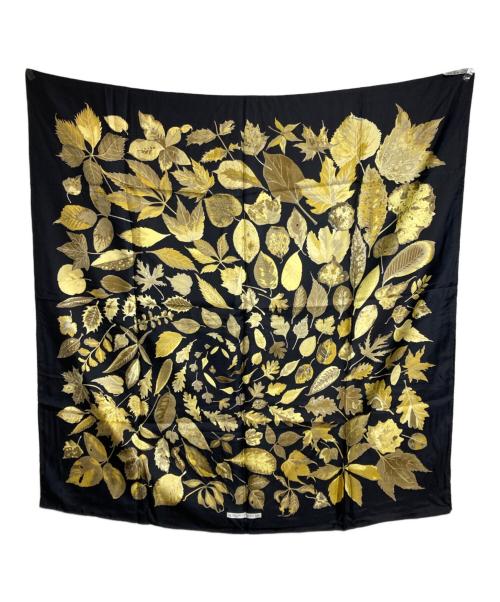 HERMES（エルメス）HERMES (エルメス) シルクスカーフ/トゥールビヨン ブラックの古着・服飾アイテム