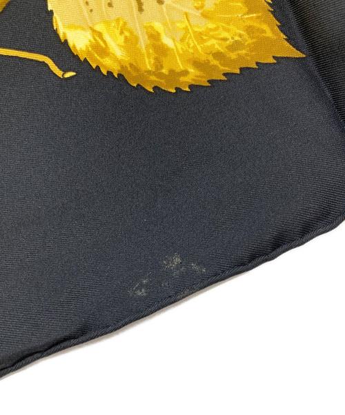 HERMES（エルメス）HERMES (エルメス) シルクスカーフ/トゥールビヨン ブラックの古着・服飾アイテム