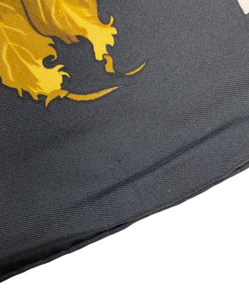 HERMES（エルメス）HERMES (エルメス) シルクスカーフ/トゥールビヨン ブラックの古着・服飾アイテム