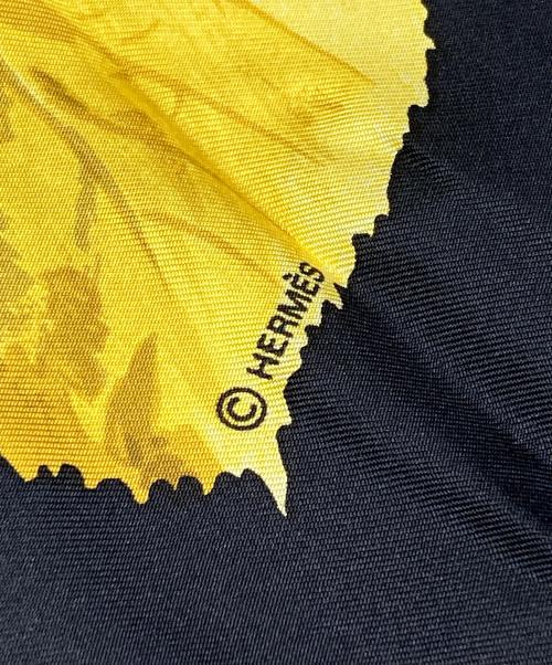 HERMES（エルメス）HERMES (エルメス) シルクスカーフ/トゥールビヨン ブラックの古着・服飾アイテム