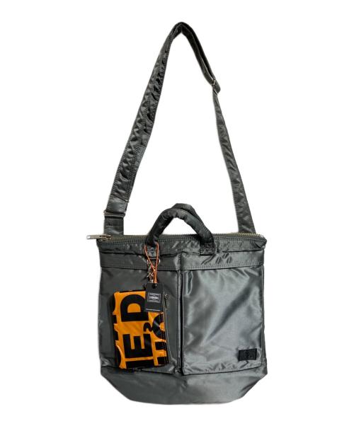PORTER（ポーター）PORTER (ポーター) HELMET BAG(S)/ヘルメットバッグ/タンカー シルバー サイズ:Sの古着・服飾アイテム
