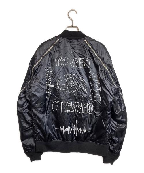 UNDERCOVERISM（アンダーカバーイズム）UNDERCOVERISM (アンダーカバーイズム) MA-1 中綿ジャケット ブラック サイズ:3の古着・服飾アイテム