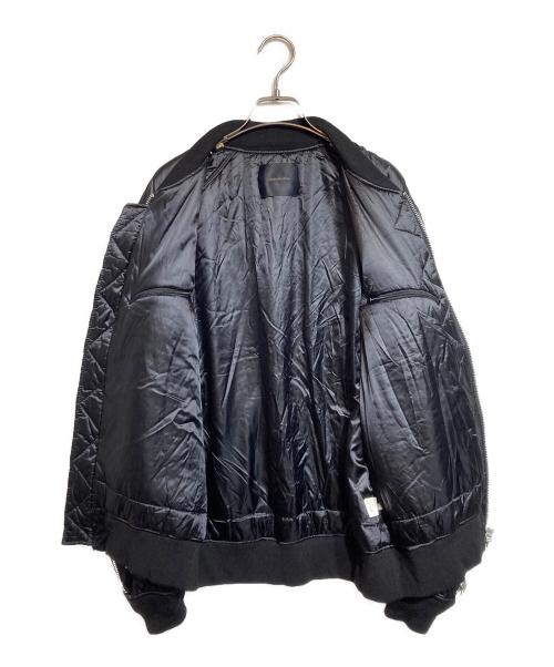 UNDERCOVERISM（アンダーカバーイズム）UNDERCOVERISM (アンダーカバーイズム) MA-1 中綿ジャケット ブラック サイズ:3の古着・服飾アイテム