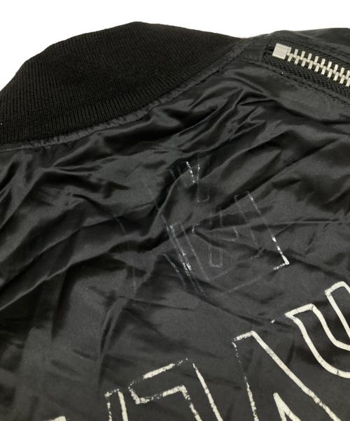 UNDERCOVERISM（アンダーカバーイズム）UNDERCOVERISM (アンダーカバーイズム) MA-1 中綿ジャケット ブラック サイズ:3の古着・服飾アイテム