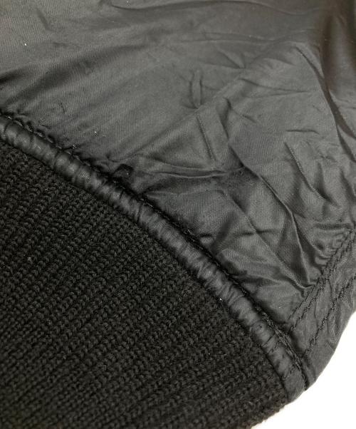 UNDERCOVERISM（アンダーカバーイズム）UNDERCOVERISM (アンダーカバーイズム) MA-1 中綿ジャケット ブラック サイズ:3の古着・服飾アイテム