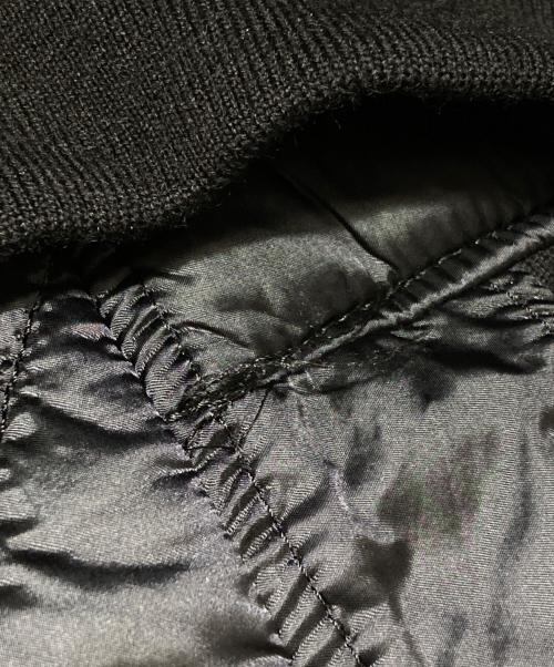 UNDERCOVERISM（アンダーカバーイズム）UNDERCOVERISM (アンダーカバーイズム) MA-1 中綿ジャケット ブラック サイズ:3の古着・服飾アイテム