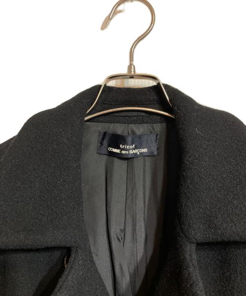 tricot COMME des GARCONS（トリココムデギャルソン）tricot COMME des GARCONS (トリココムデギャルソン) ウールロングコート ブラック サイズ:ーの古着・服飾アイテム